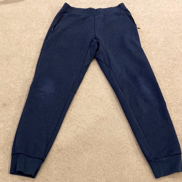 UNIQLO Dry Stretch Sweatpants/Joggers Navy Blue Mens Medium - Picture 1 of 2